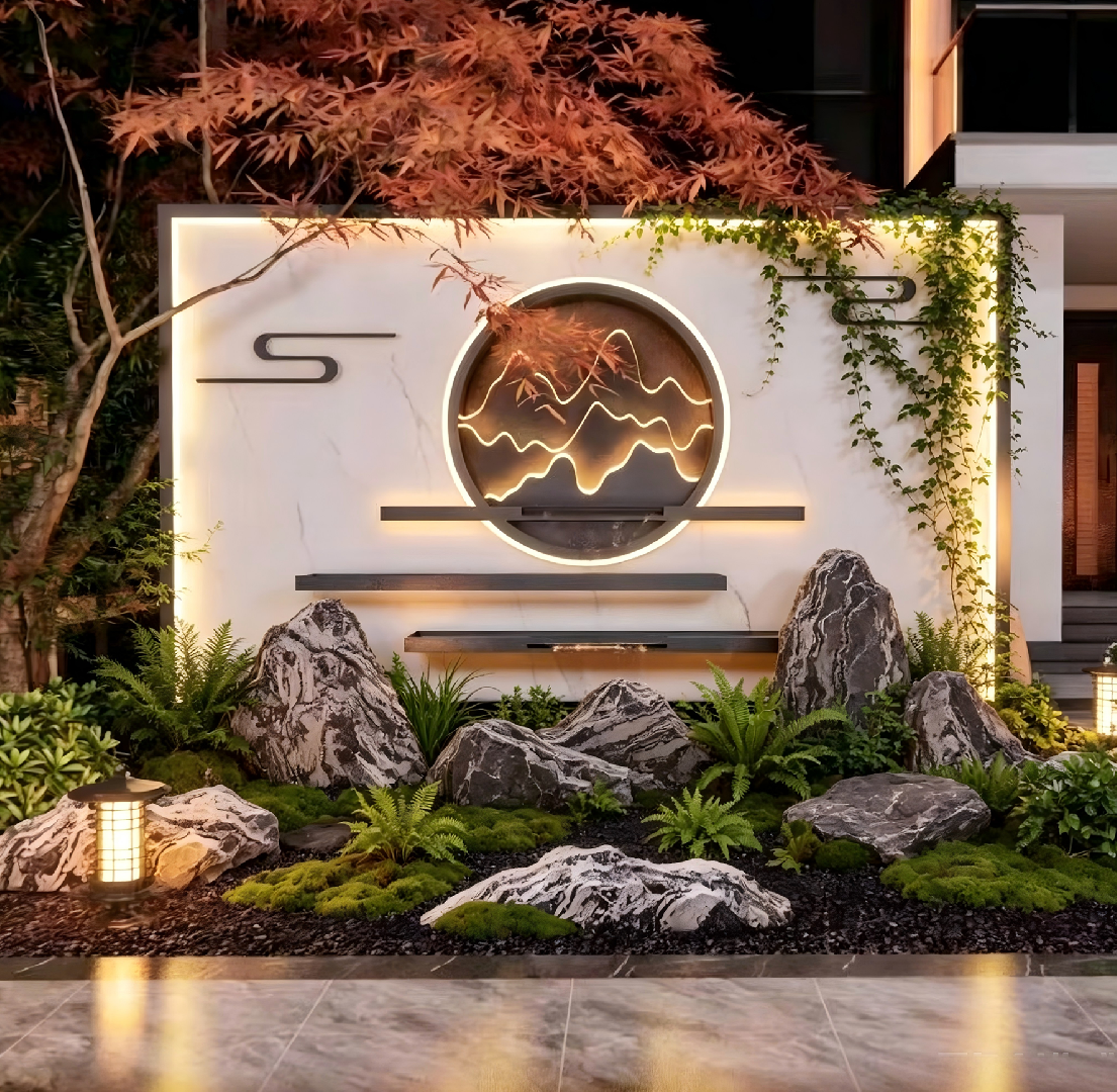 铝合金景墙