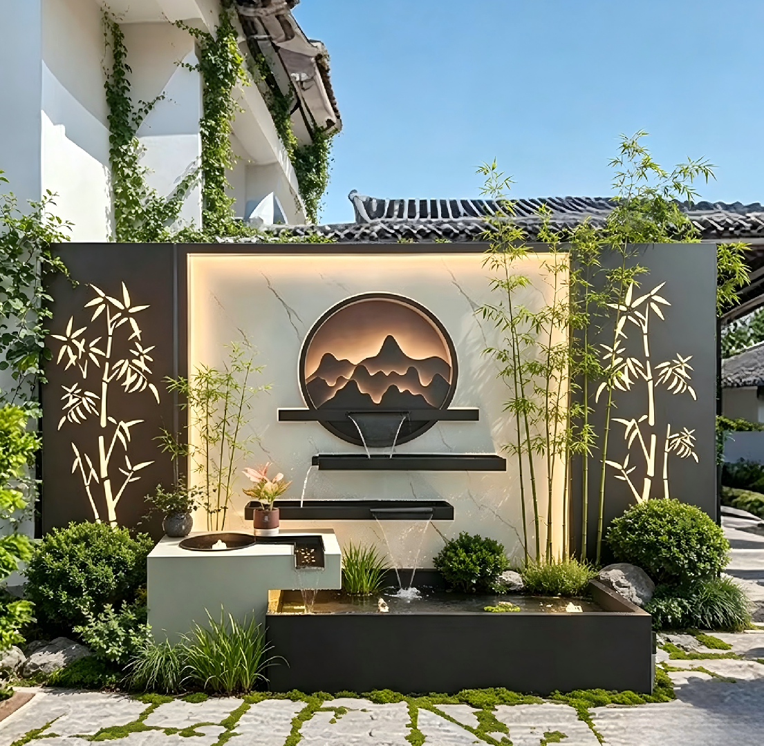 铝合金景墙